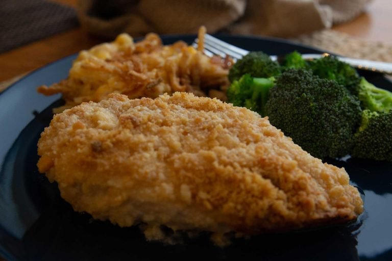 Creamy Parmesan Ritz Baked Chicken