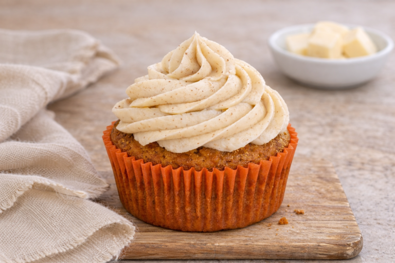 Pumpkin Spice Cupcakes with Cinnamon Cream Cheese Frosting