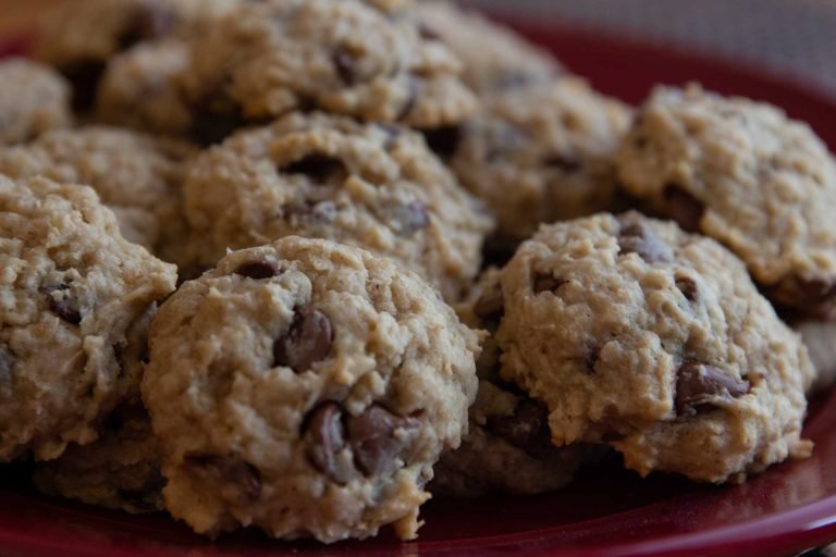 Applesauce Oatmeal Chocolate Chip Cookies