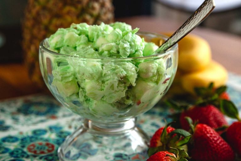 Pineapple Pistachio Puff Salad