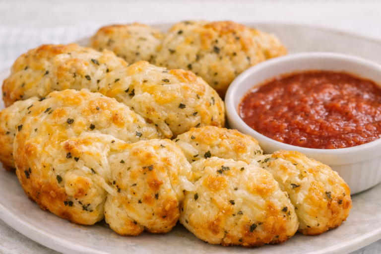 Garlic Parmesan Cheesy Monkey Bread