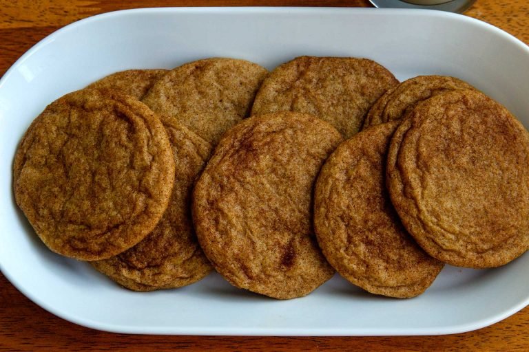 Soft & Chewy Cinnamon and Sugar Butter Cookies