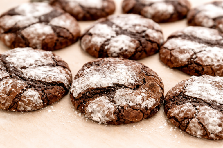 Chocolate Crinkle Cookies