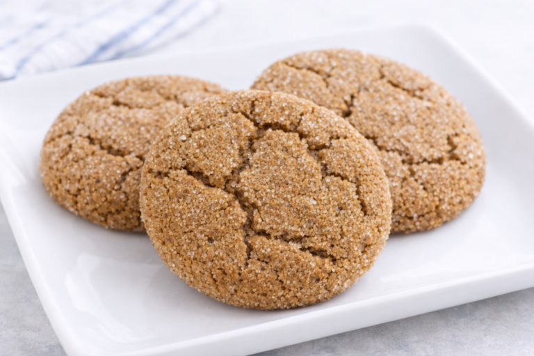 Soft Ginger Molasses Cookies