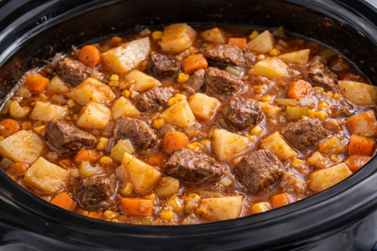 Hearty Slow Cooker Beef Stew