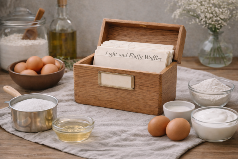 Light & Fluffy Waffles