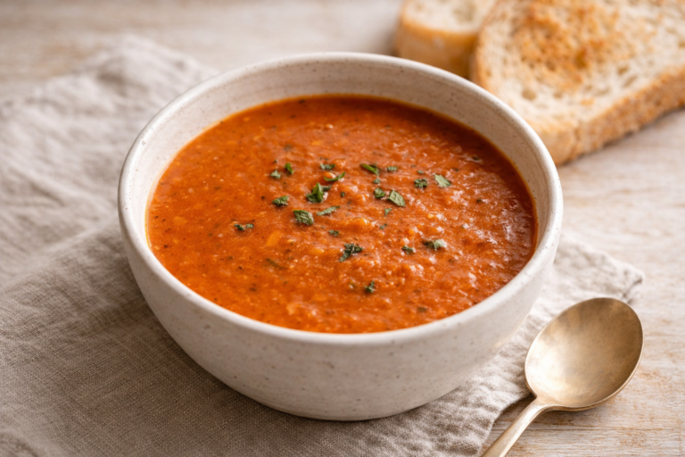Creamy Tomato Basil Soup