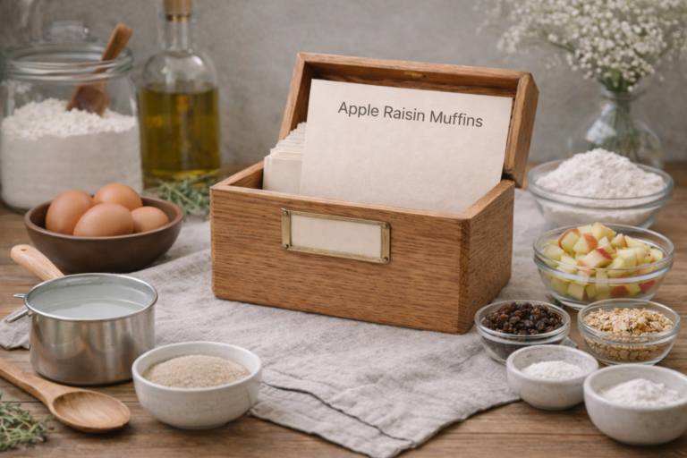 Apple Raisin Muffins