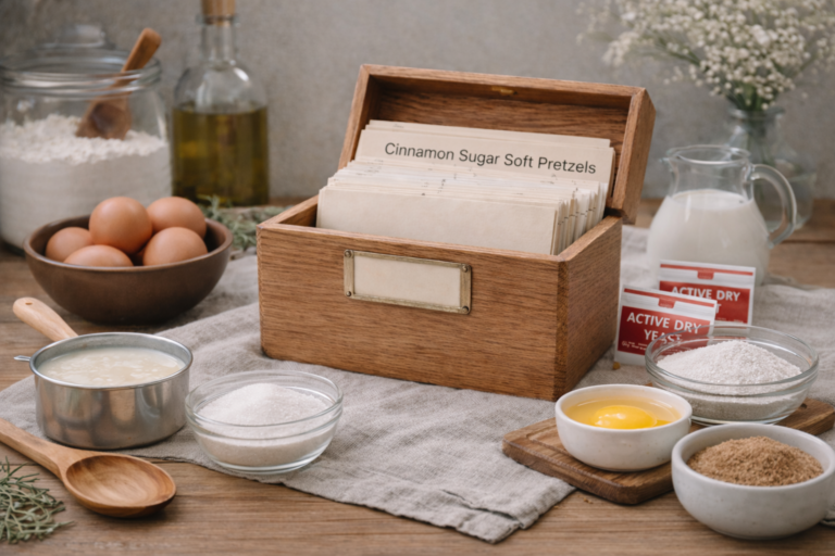 Cinnamon Sugar Soft Pretzels