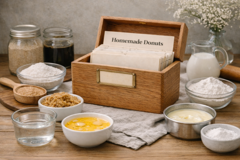 Homemade Donuts with a Simple Refrigerated Dough