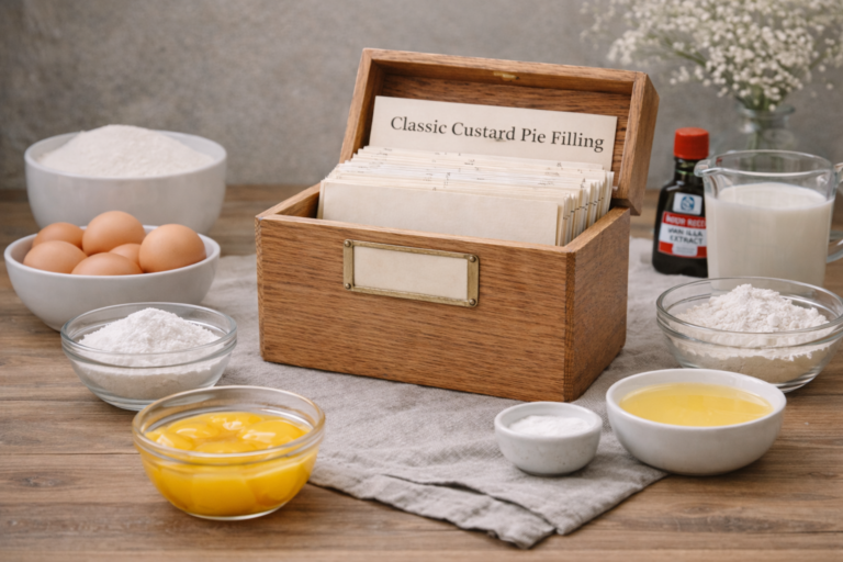 Classic Custard Pie Filling Base