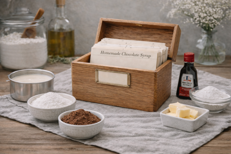 Homemade Chocolate Syrup