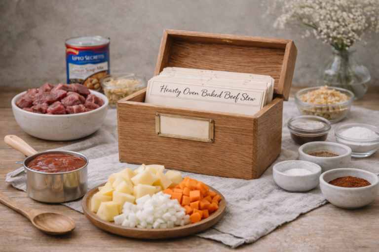 Hearty Oven-Baked Beef Stew