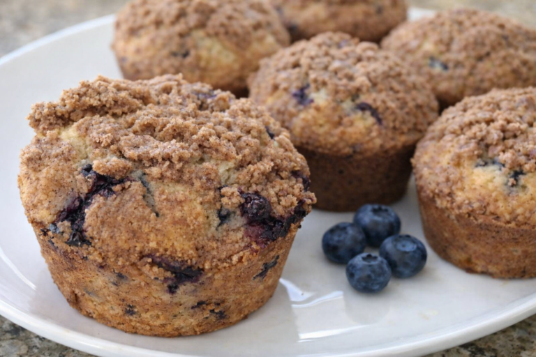 Fresh Blueberry Muffins