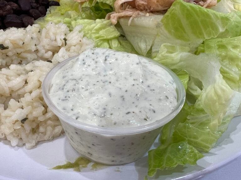 Creamy Tomatillo Dressing